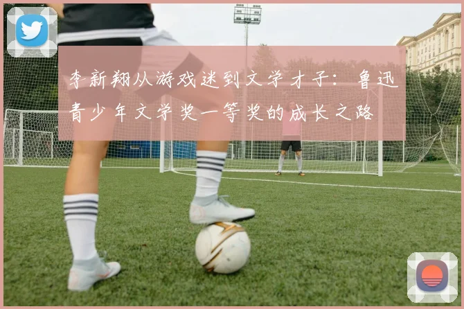 李新翔从游戏迷到文学才子：鲁迅青少年文学奖一等奖的成长之路